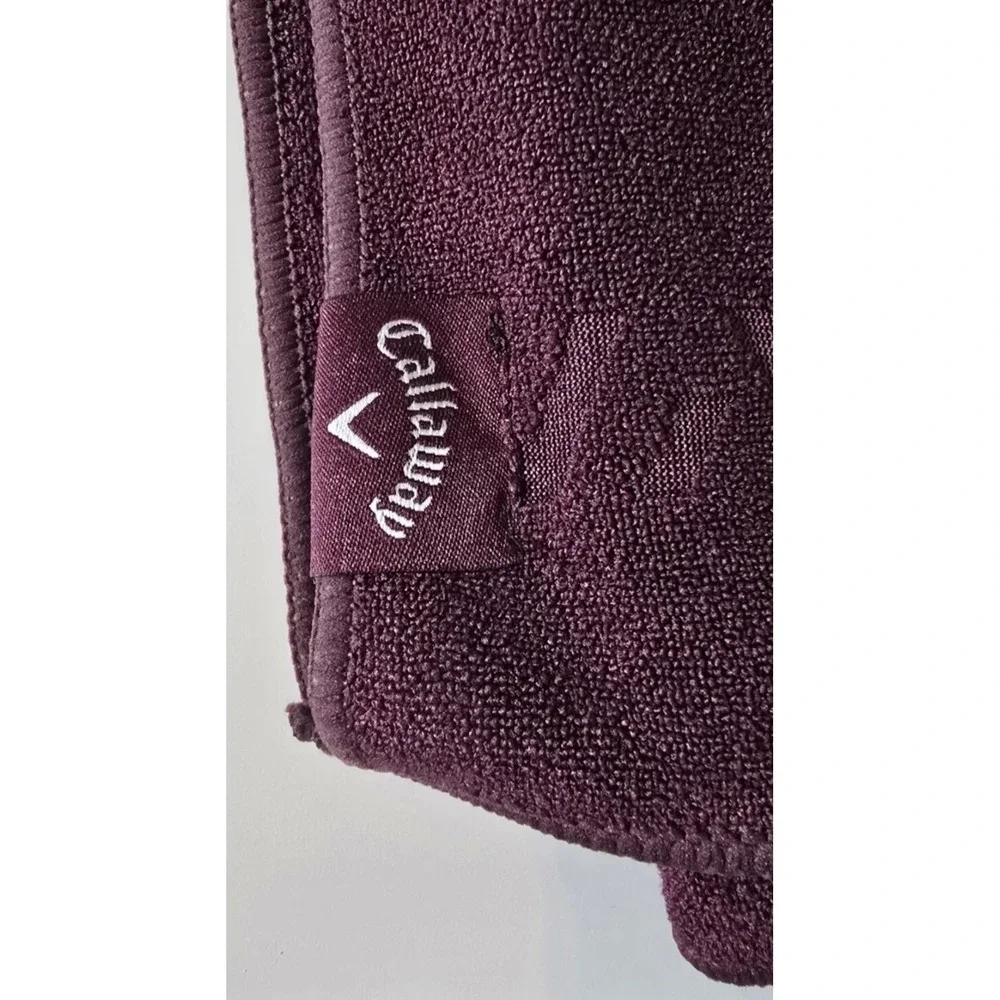 NWT Callaway Reva Outperform Purple Microfiber Golf‎ Players Towel